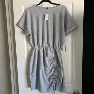 NWT express grey metallic dress